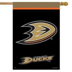 Briarwood Lane Anaheim Ducks House Flag NHL Licensed 28" X 40"