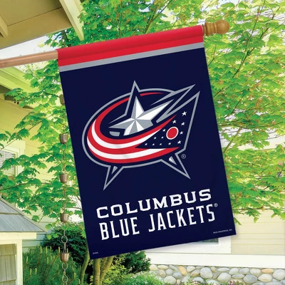 Briarwood Lane Columbus Blue Jackets House Flag NHL Licensed 28" X 40" 2 Briarwood Lane Columbus Blue Jackets House Flag NHL Licensed 28" X 40" - Image 2