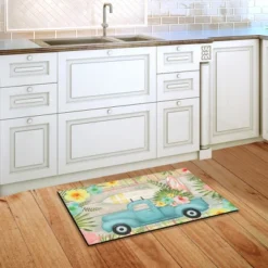 Briarwood Lane Tropical Pickup Truck Summer Doormat Floral Surfboards Indoor Outdoor 30" X 18" -Briarwood Lane Verkoop GUEST dcefbb2c abec 4cf5 8067 000d6cba4445