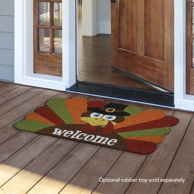 Briarwood Lane Give Thanks Turkey Holiday Natural Fiber Coir Door 1 Briarwood Lane Give Thanks Turkey Holiday Natural Fiber Coir Door