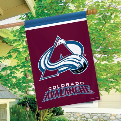 Briarwood Lane Colorado Avalanche House Flag NHL Licensed 28" X 40" 2 Briarwood Lane Colorado Avalanche House Flag NHL Licensed 28" X 40" - Image 2