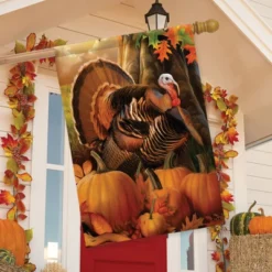 Harvest Turkey Fall Thanksgiving House Flag Autumn Pumpkins 28" X 40" Briarwood Lane 3 Harvest Turkey Fall Thanksgiving House Flag Autumn Pumpkins 28" X 40" Briarwood Lane -Briarwood Lane Verkoop GUEST e26a3354 0df8 4aa0 ab12 2ec125f68d3f
