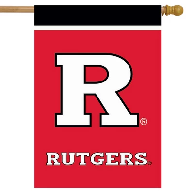 Briarwood Lane Rutgers University NCAA Licensed House Flag 28" X 40" 1 Briarwood Lane Rutgers University NCAA Licensed House Flag 28" X 40"