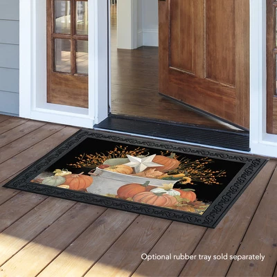 Briarwood Lane Fall Bushel Primitive Doormat Autumn Indoor / Outd 2 Briarwood Lane Fall Bushel Primitive Doormat Autumn Indoor / Outd - Image 2