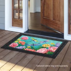 Dragonfly Garden Spring Doormat Indoor Outdoor 30" X 18" Briarwood Lane -Briarwood Lane Verkoop GUEST f20cba2d c962 4576 a92f cdf42475fec7