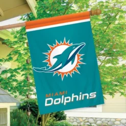 Briarwood Lane Miami Dolphins House Flag NFL Licensed 28" X 40" -Briarwood Lane Verkoop GUEST f232c898 b727 4675 8873 a92acfb01bef