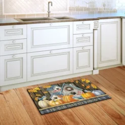 Briarwood Lane Rustic Fall Birdhouses Welcome Doormat Bluebirds Pumpkins Indoor Outdoor 30" X 18" -Briarwood Lane Verkoop GUEST f2a2e4fa b1ab 47a5 94cc ad10bcaf8ee3