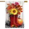 Fall Boots House Flag 28" X 40" Briarwood Lane