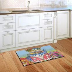 Peace Van Floral Doormat Everyday Indoor Outdoor 30" X 18" Briarwood Lane -Briarwood Lane Verkoop GUEST facb625e 7d6a 498f a092 600d55d6c9d4