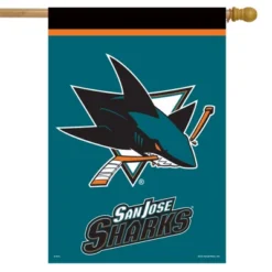 Briarwood Lane San Jose Sharks House Flag NHL Licensed 28" X 40"