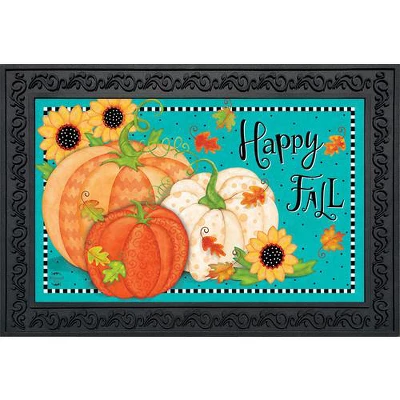 Briarwood Lane Whimsical Fall Primitive Doormat Autumn Sunflowers Indoor Outdoor 30" X 18" 1 Briarwood Lane Whimsical Fall Primitive Doormat Autumn Sunflowers Indoor Outdoor 30" X 18"